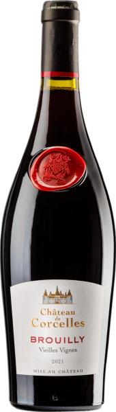 Red French Chateau de Corcelles Brouilly Vieilles Vignes 2022 wine