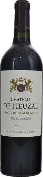 Red French Chateau de Fieuzal 2019 wine