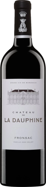 Red French Chateau de la Dauphine 2020 wine
