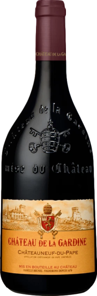 Red French Chateau de la Gardine Chateauneuf Du Pape 2021 wine