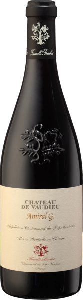 Red French Chateau de Vaudieu Chateauneuf Du Pape Amiral G 2021