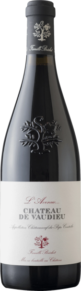 Red French Chateau de Vaudieu Chateauneuf Du Pape L'Avenue 2018