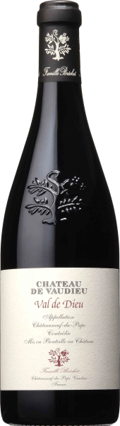 Red French Chateau de Vaudieu Chateauneuf Du Pape Val de Dieu 2021