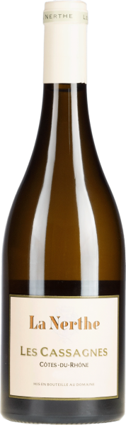 Chateau La Nerthe Les Cassagnes Cotes du Rhone Blanc 2023 wine