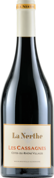 Chateau La Nerthe Les Cassagnes Cotes du Rhone Villages 2022 wine