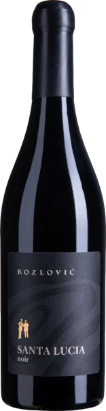 Red Croatian Kozlovic Santa Lucia Noir 2017 wine