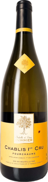 White French Isabelle et Denis Pommier Chablis Premier Cru Fourchaume 2022 wine
