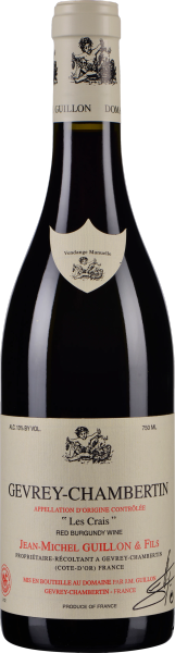 Red French Jean-Michel Guillon & Fils Gevrey Chambertin Les Crais 2023 wine