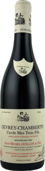 Red French Jean-Michel Guillon & Fils Gevrey Chambertin Mes Trois Fils 2023 wine