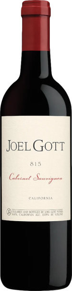 Red California Joel Gott 815 Cabernet Sauvignon 2022 wine