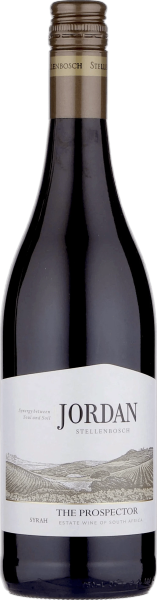 Red South African Jordan The Prospector Syrah 2021 wine