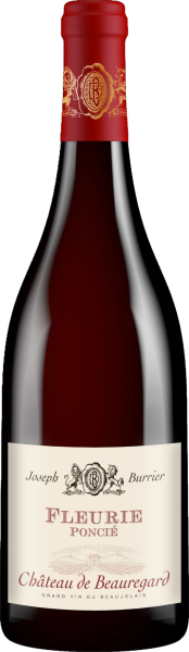 Red French Joseph Burrier Chateau de Beauregard Fleurie Poncie 2023 wine