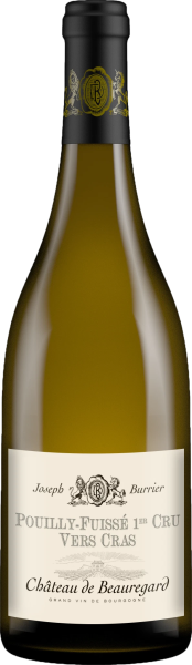 White French Joseph Burrier Chateau de Beauregard Pouilly-Fuisse Premier Cru Vers Cras 2022 wine