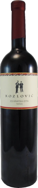 Red Croatian Kozlovic Teran 2023 wine