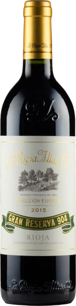 La Rioja Alta Gran Reserva 904 2015 Spanish Rioja wine