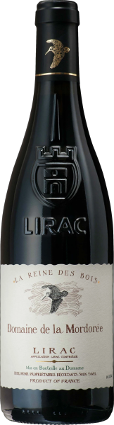 Red French Mordoree Lirac Rouge La Reine des Bois 2020 wine