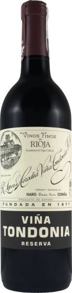 Lopez de Heredia Vina Tondonia Reserva 2012 Spanish red wine