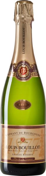 Louis Bouillot Perle de Vigne Cremant de Bourgogne French sparkling wine